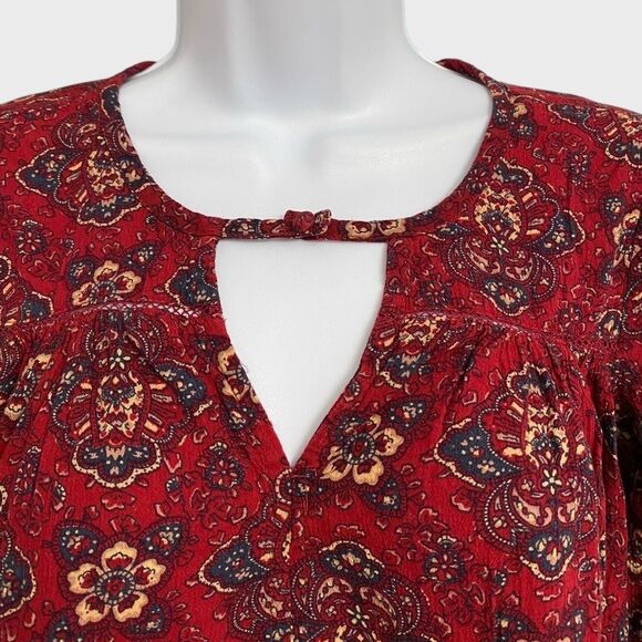 American Eagle Floral Babydoll Mini Dress Women's Sz XXS Boho Festival Coachella - Picture 5 of 16